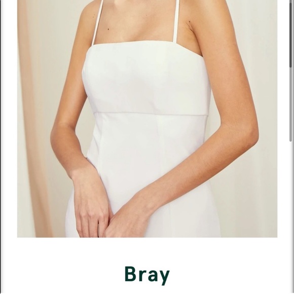 Amsale Bray Bridesmaid Dress - Color: Ice - Picture 6 of 7